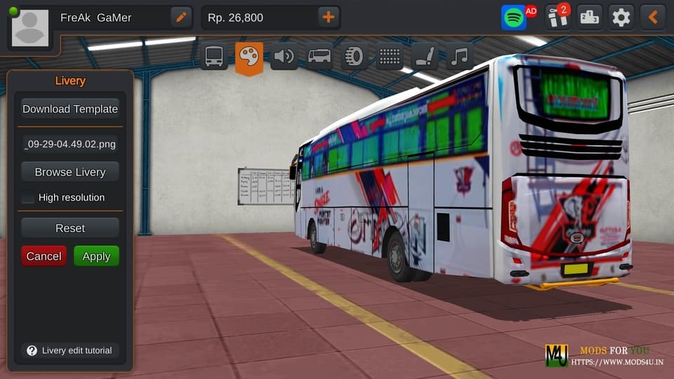 BUS ID Mods